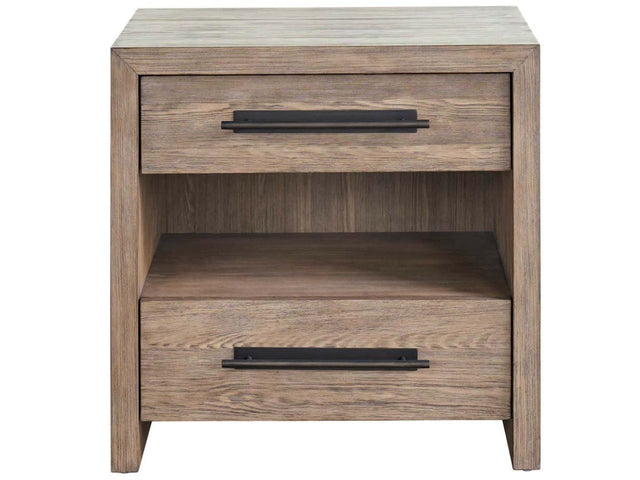 Dwell Boulder Two Drawer Nightstand - Ornate Home