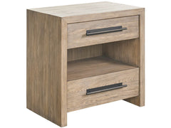 Dwell Boulder Two Drawer Nightstand - Ornate Home