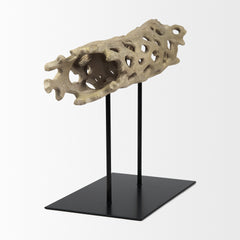 Dwell Brown Large Cholla Wood Resin Decorative Object - Ornate Home