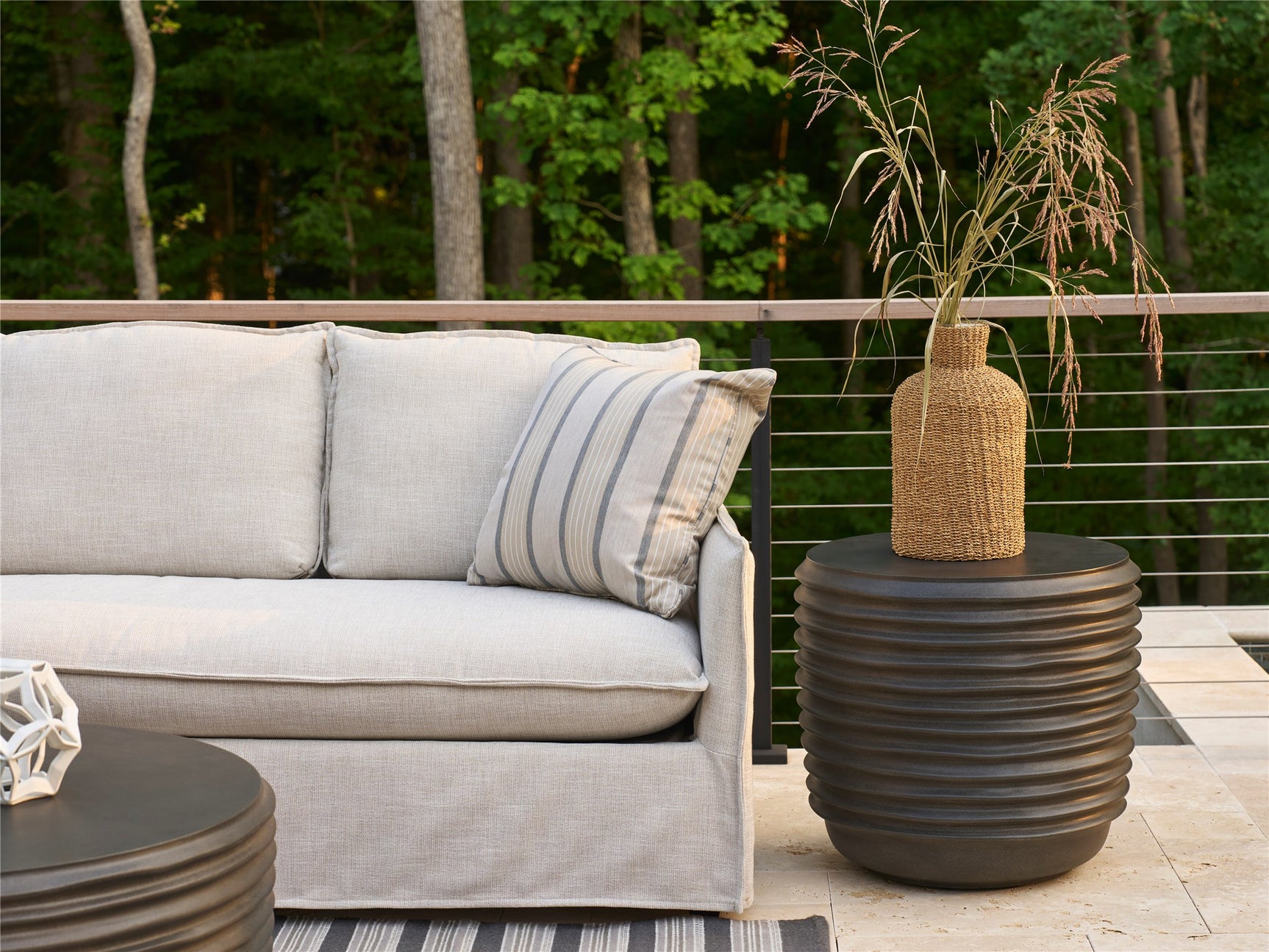 Dwell Charcoal Side Table - Ornate Home
