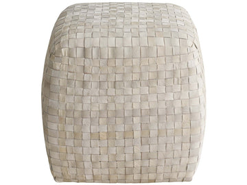 Dwell Neutral- Pouf - Ornate Home