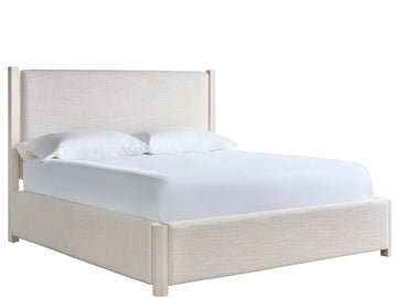 Dwell River Rock/Asbury Oatmeal King Upholstered Bed - Ornate Home
