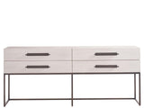 Dwell River Rock Metal Base Console - Ornate Home