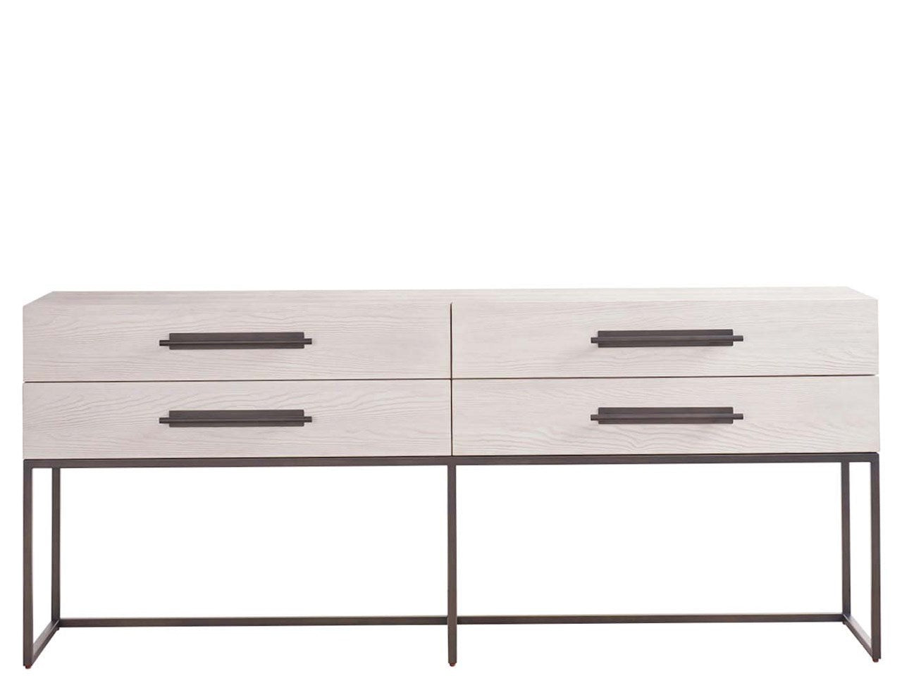 Dwell River Rock Metal Base Console - Ornate Home