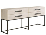 Dwell River Rock Metal Base Console - Ornate Home