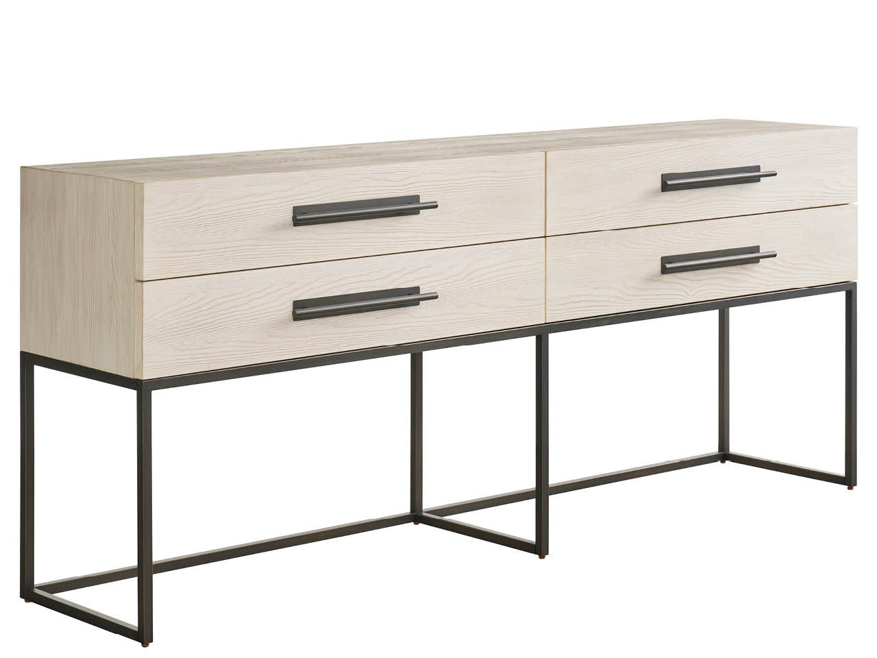 Dwell River Rock Metal Base Console - Ornate Home