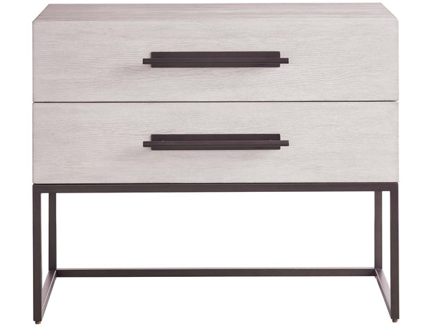 Dwell River Rock Metal Base Nightstand - Ornate Home
