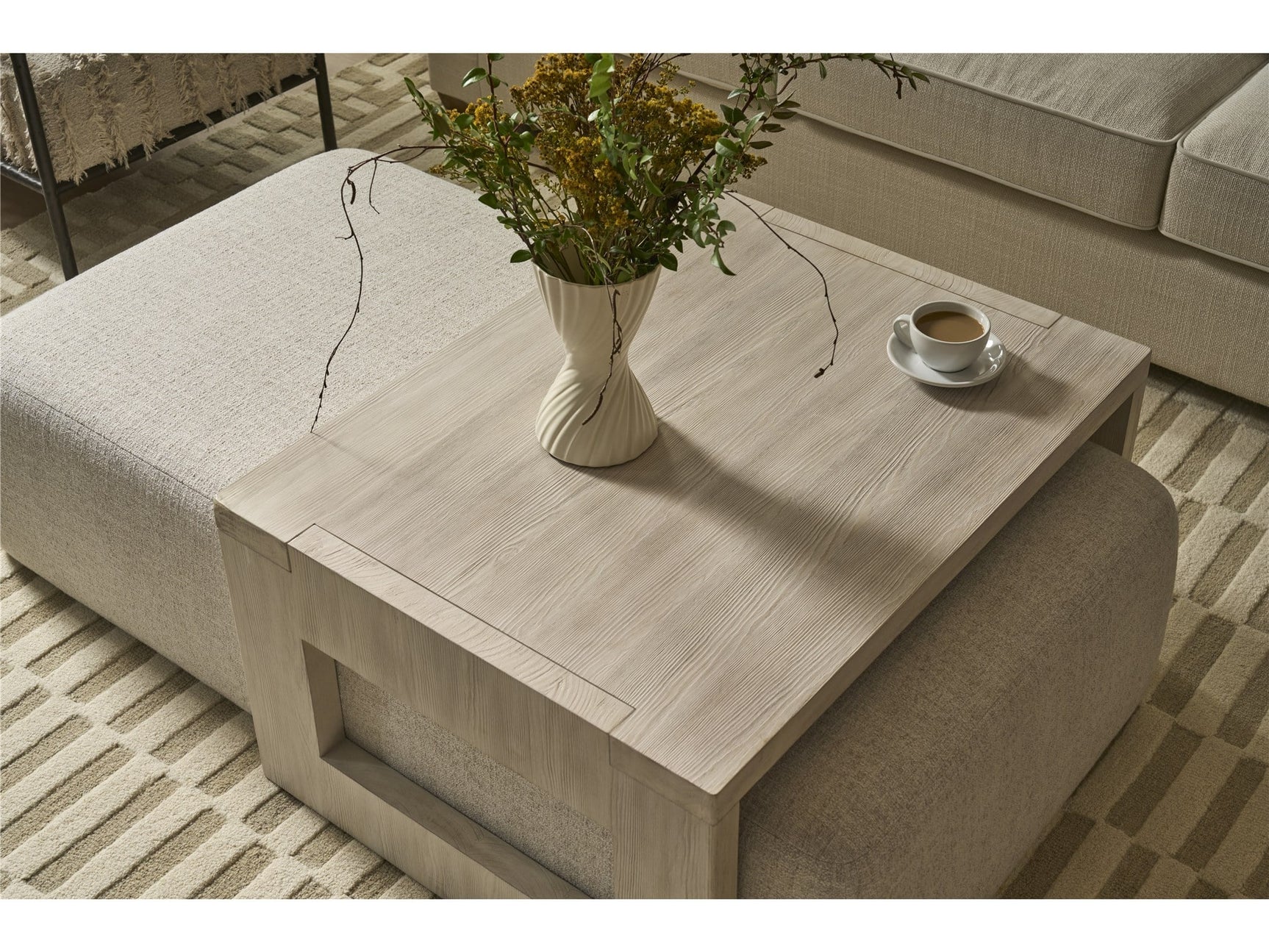 Dwell River Rock Nesting Cocktail Ottoman - Ornate Home