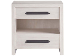 Dwell River Rock Two Drawer Nightstand - Ornate Home