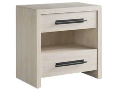 Dwell River Rock Two Drawer Nightstand - Ornate Home