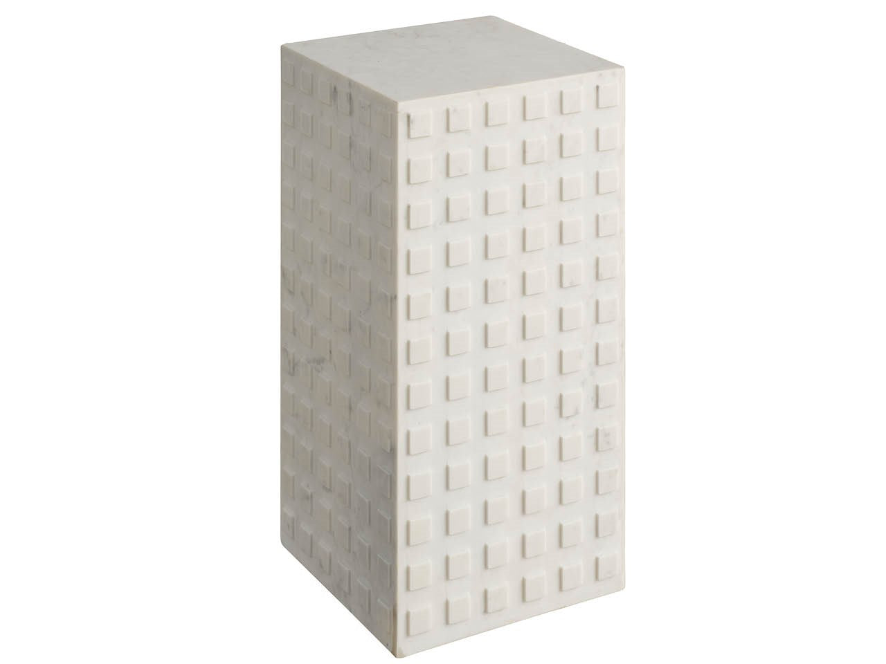 Dwell White Banswara Stone Accent Table - Ornate Home