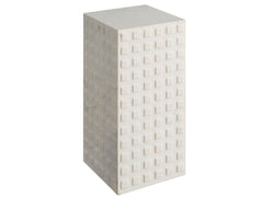 Dwell White Banswara Stone Accent Table - Ornate Home