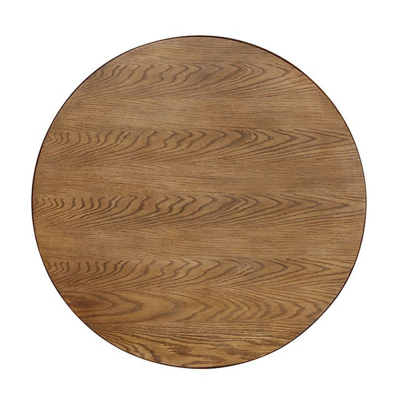 Dwight Natural Tone 48" Round Dining Table - Ornate Home