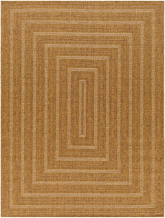 Dyami Flatweave Faux Jute Outdoor Rug - Ornate Home