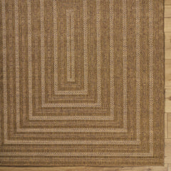 Dyami Flatweave Faux Jute Outdoor Rug - Ornate Home