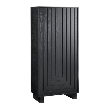 Dylan Black Shoe Cabinet - Ornate Home