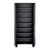 Dylan Black Shoe Cabinet - Ornate Home