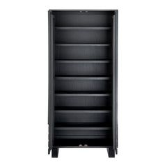 Dylan Black Shoe Cabinet - Ornate Home