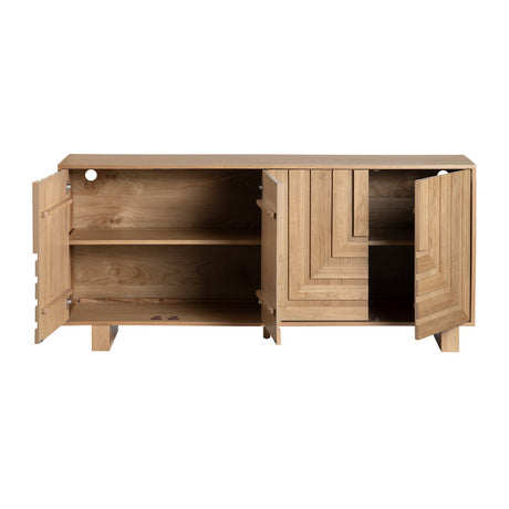 Dylan Brown 4 Door Sideboard - Ornate Home