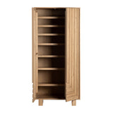 Dylan Brown Shoe Cabinet - Ornate Home