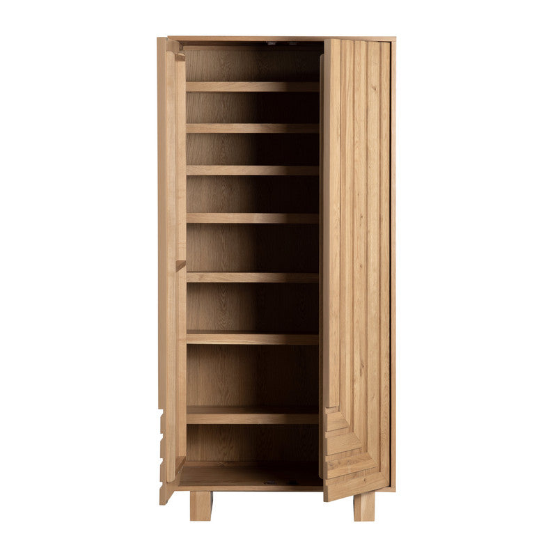 Dylan Brown Shoe Cabinet - Ornate Home