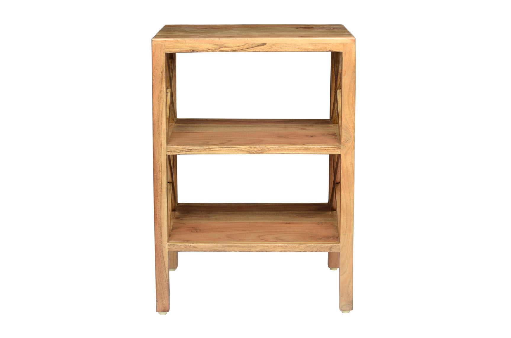 Dylan Natural X Side Accent Table - Ornate Home