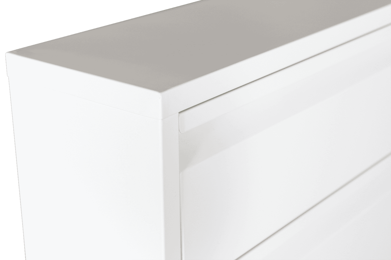 Dylan White Metal 4 Doors Shoe Cabinet - Ornate Home