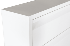 Dylan White Metal 4 Doors Shoe Cabinet - Ornate Home