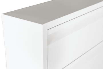 Dylan White Metal 4 Doors Shoe Cabinet - Ornate Home