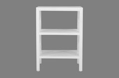 Dylan White X Side Accent Table - Ornate Home
