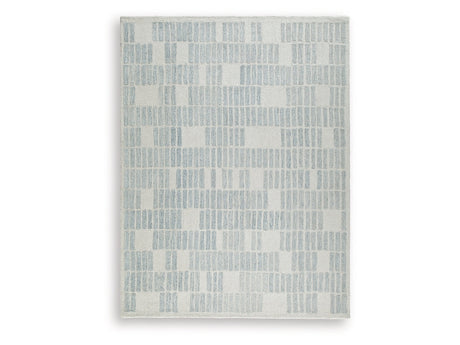 Dylanton Ivory/Blue Large Rug - Ornate Home