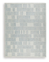 Dylanton Ivory/Blue Large Rug - Ornate Home