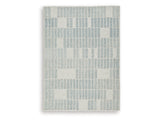 Dylanton Ivory/Blue Medium Rug (Online Special Price) - Ornate Home
