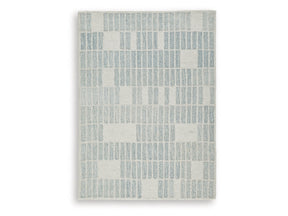 Dylanton Ivory/Blue Medium Rug (Online Special Price) - Ornate Home
