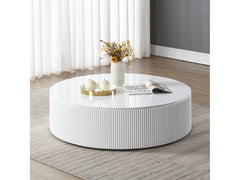 Dyllan White High Gloss Coffee Table - Ornate Home