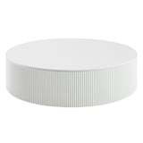 Dyllan White High Gloss Coffee Table - Ornate Home