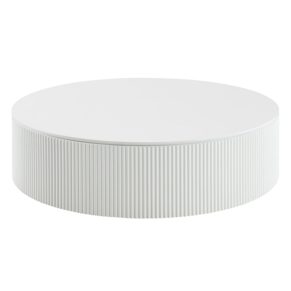 Dyllan White High Gloss Coffee Table - Ornate Home