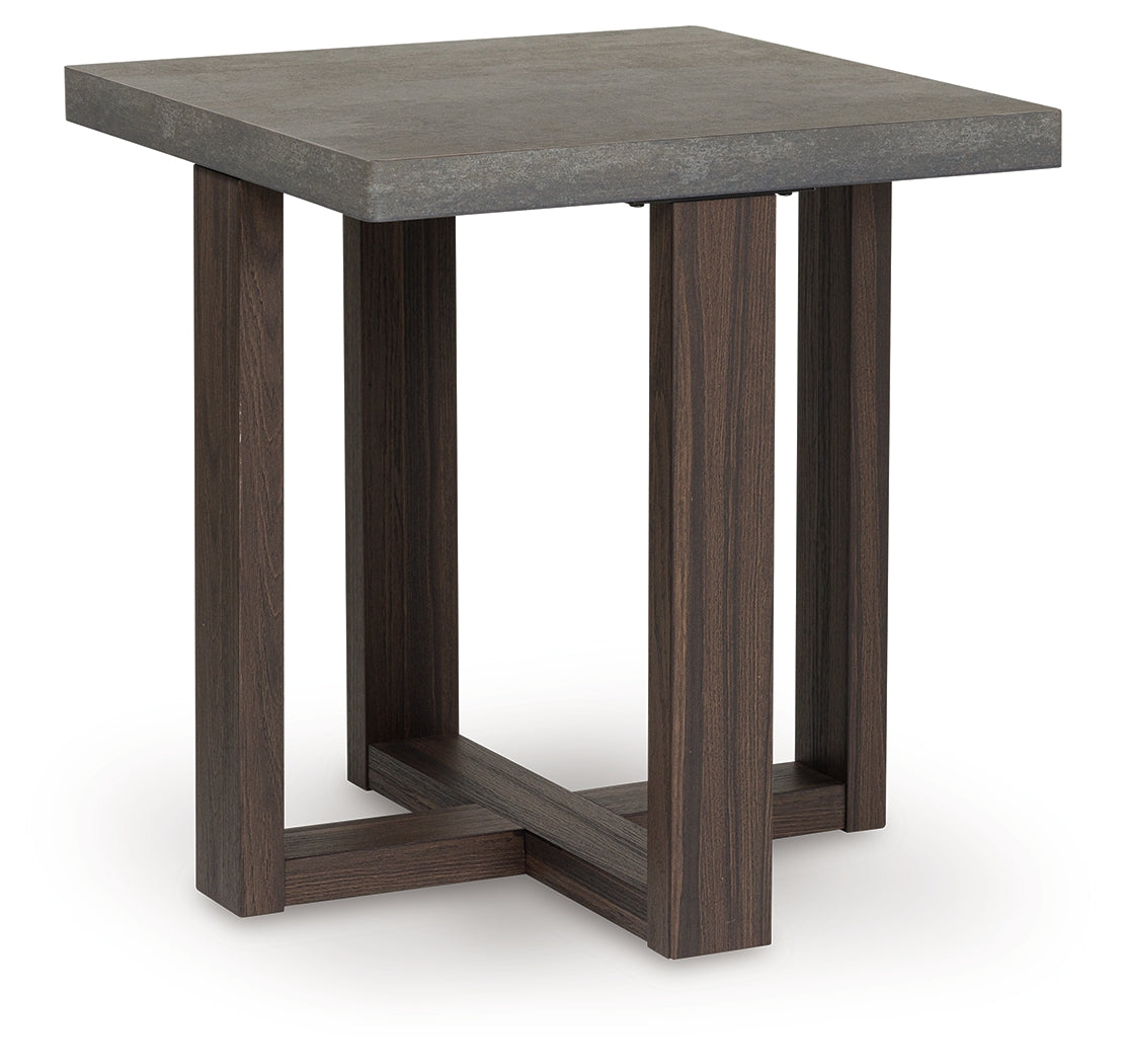 Dynnford Gray/Brown Occasional Table Set (Set of 3) (Online Special Price) - Ornate Home