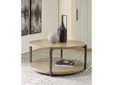Dyonton Brown Coffee Table - Ornate Home