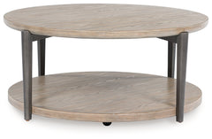 Dyonton Brown Coffee Table - Ornate Home