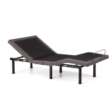 E455 Charcoal Queen Adjustable-Bed-Base - Ornate Home