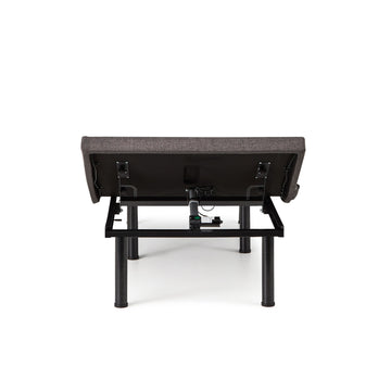 E455 Charcoal Queen Adjustable-Bed-Base - Ornate Home
