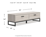 Socalle Light Natural Storage Bench - Ornate Home