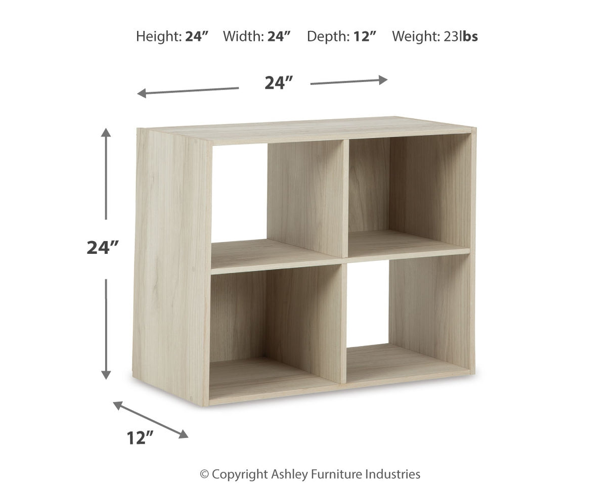 Socalle Light Natural Four Cube Organizer - Ornate Home