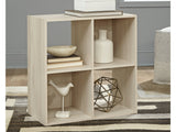 Socalle Light Natural Four Cube Organizer - Ornate Home