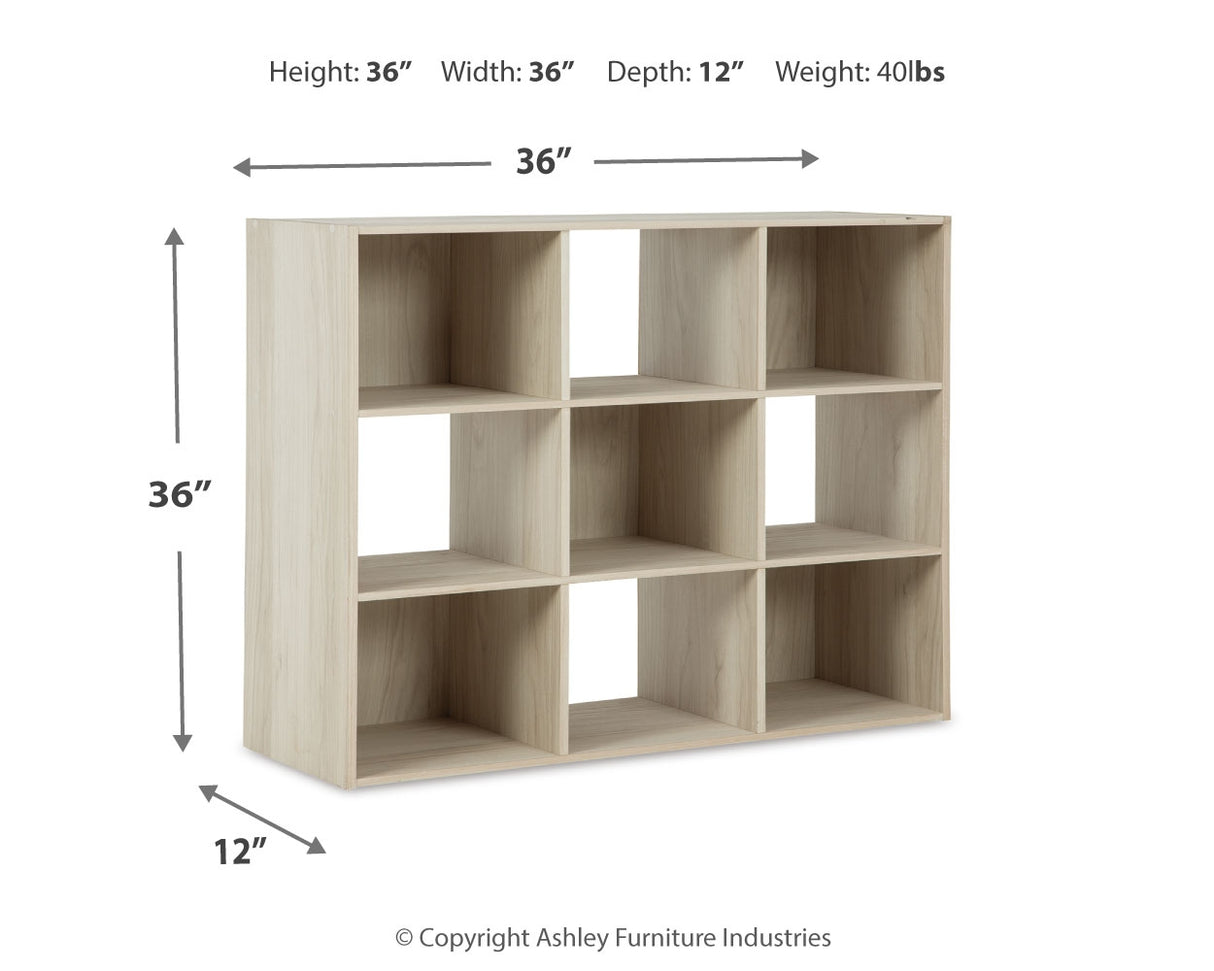 Socalle Light Natural Nine Cube Organizer - Ornate Home