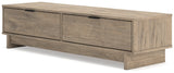 Oliah Natural Storage Bench - Ornate Home