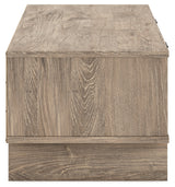 Oliah Natural Storage Bench - Ornate Home