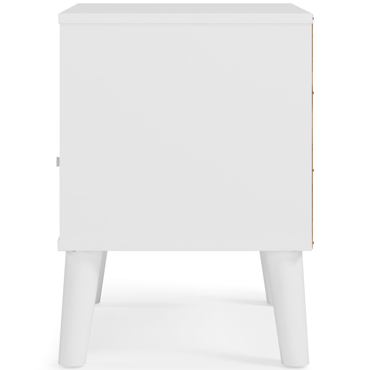 Piperton Two-tone Brown/White Nightstand - Ornate Home