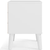 Piperton Two-tone Brown/White Nightstand - Ornate Home